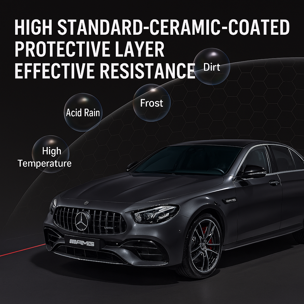 Car Paint Guard Combo: Quick Coating Spray and Water-Free Cleaner