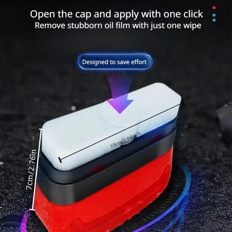 Multifunctional Car Cleaning Brush Car Windshield Side Window Cleaning Tool Car Wash Accessories Car Stuff Homonth Car Glass Oil Film Remover