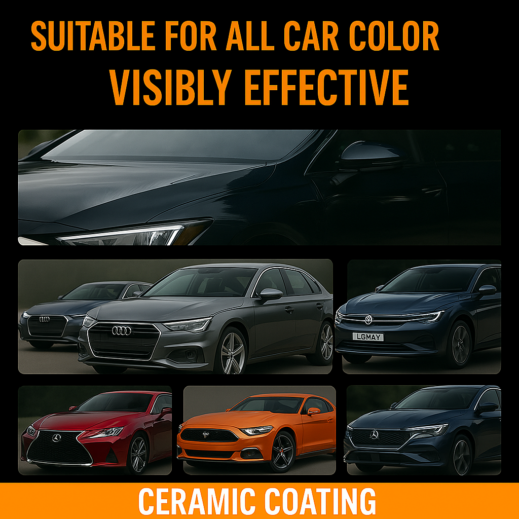 Car Paint Guard Combo: Quick Coating Spray and Water-Free Cleaner