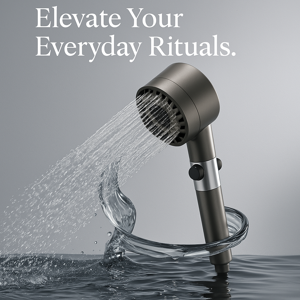 9-Piece High-Pressure Shower Set with Adjustable Massage & Built-In Filter